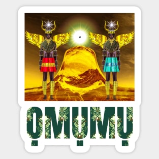 AKWALI / AKWARI OMUMU By SIRIUS-UGO-ART Sticker